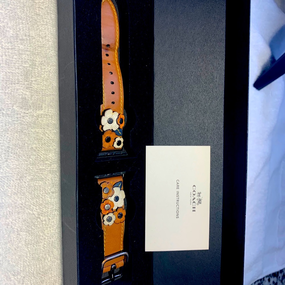 Coach Apple Watch Band